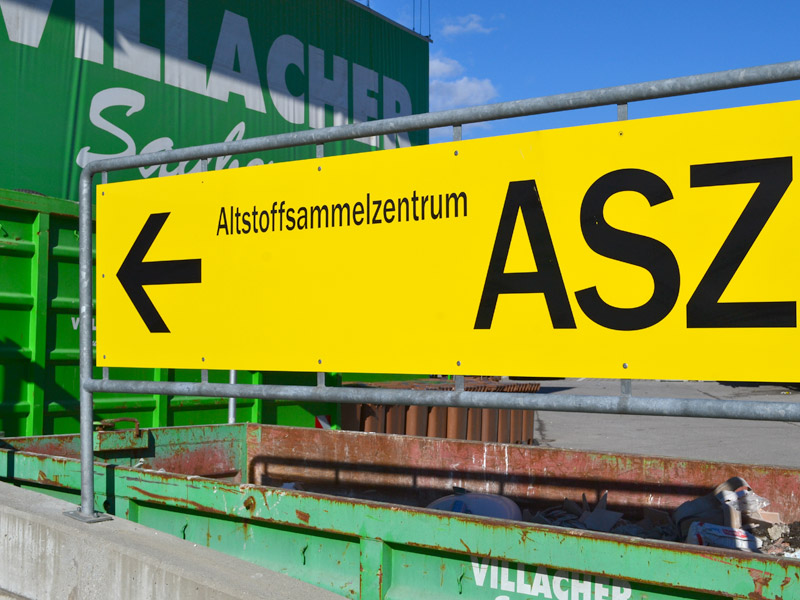 Altstoffsammelzentrum