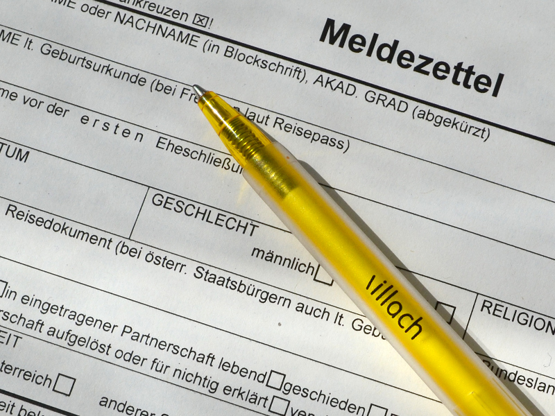 Iscrizione all'anagrafe