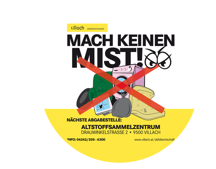 Keinen-Mist-Patch.png Mach keinen Mist! - Die nächste Altstoffsammelstelle ist nicht weit entfernt!