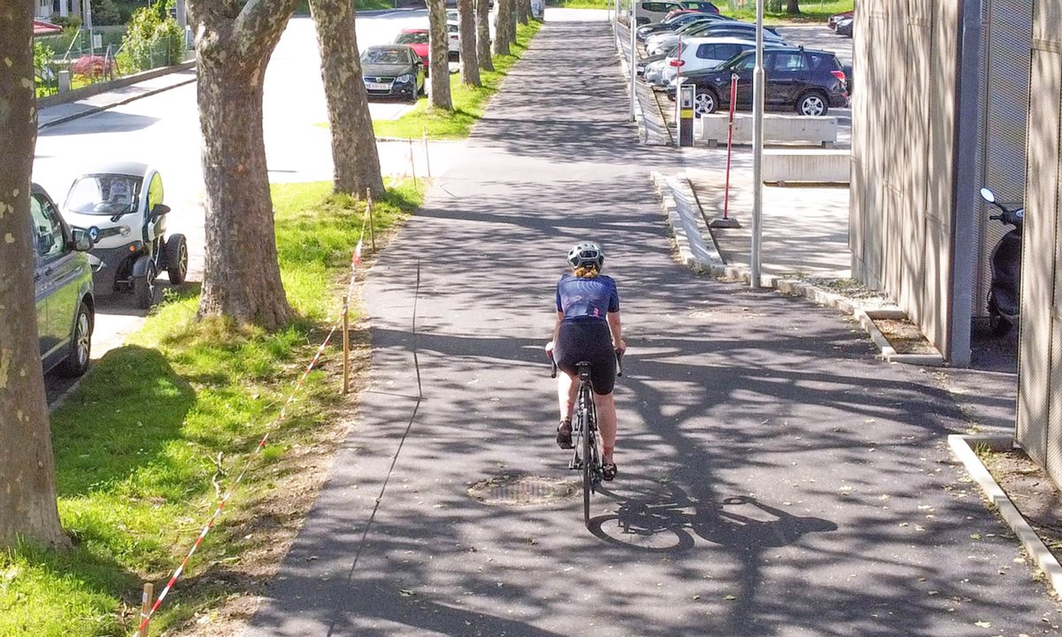 Neuer Rad- und Gehweg - Tschinowitscher Weg