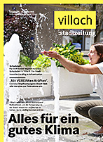 Cover Stadtzeitung Nr. 08/2022 mit Titelstory "Alles für ein gutes Klima"