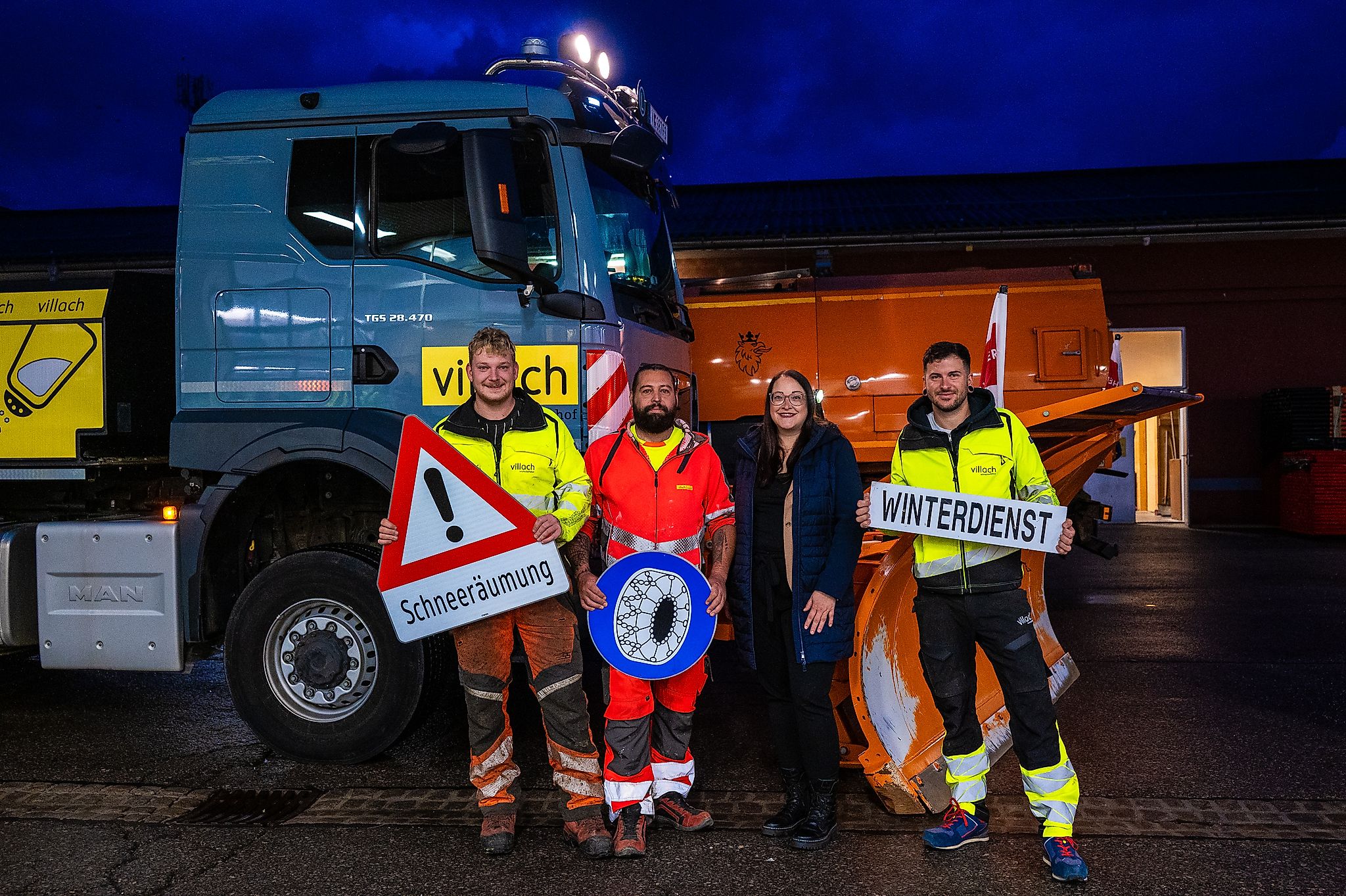 Wirtschaftshof und Stadtgrün sind bereit für Winter