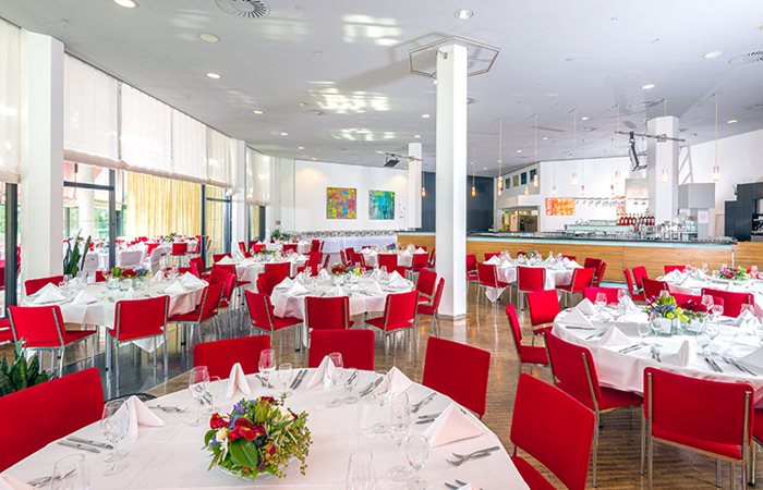 CCV-Restaurant mit Wintergarten