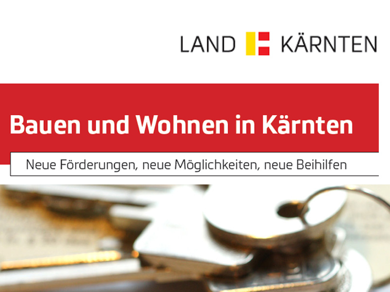 Wohnbauförderung Land Kärnten