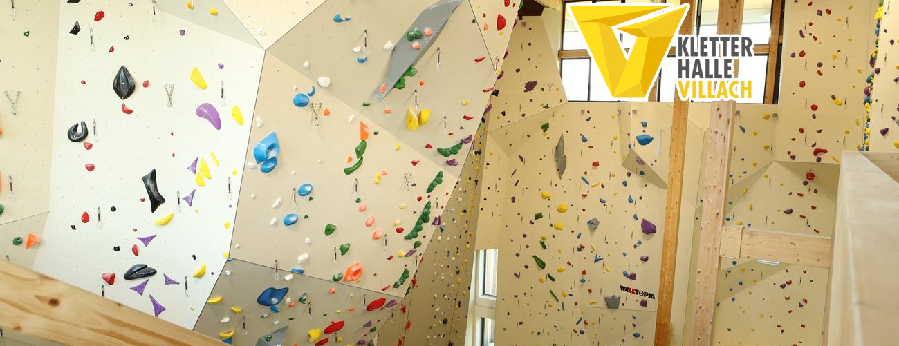 Kletterhalle Villach von unten 