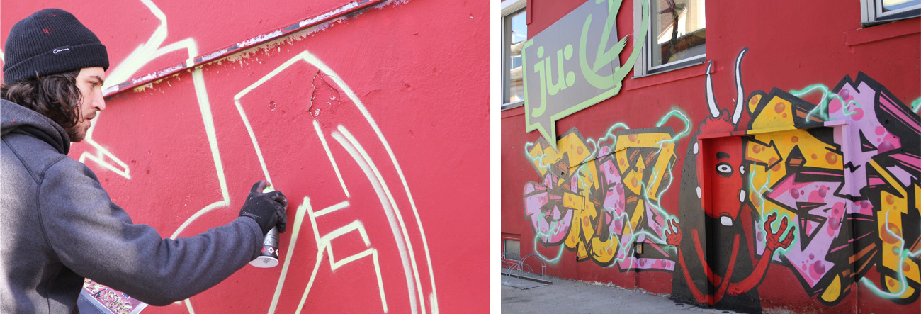 Streetart Jugendzentrum