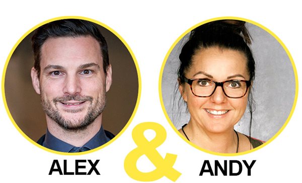 MEL-Team - Alex Treffner und Andrea Bürger