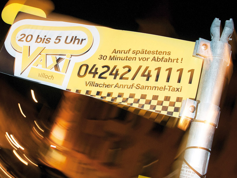 Villacher Anruf-Sammel-Taxi
