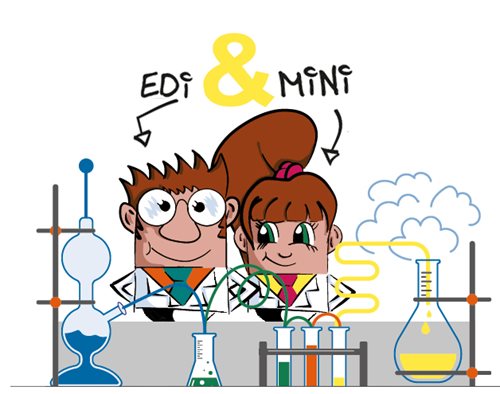 MEL-Assistenten: Edi und Mini