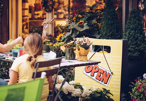 Summerfeeling put in der grünen Villacher Altstadt