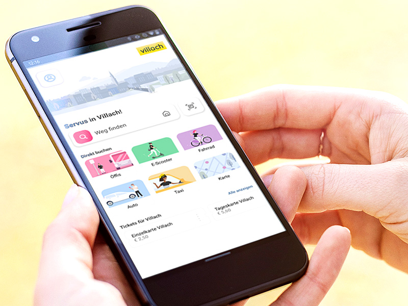 wegfinder-App vereinfacht Mobilität in Villach