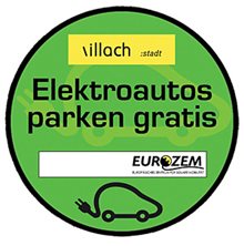 Grünes Pickerl: Elektroautos parken gratis.