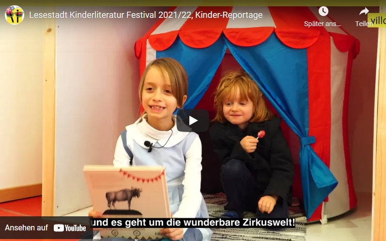 Video - Lesestadt Kinderliteratur Festival 2022