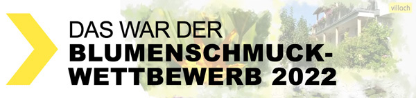 Banner Blumenschmuckwettbewerb 2022