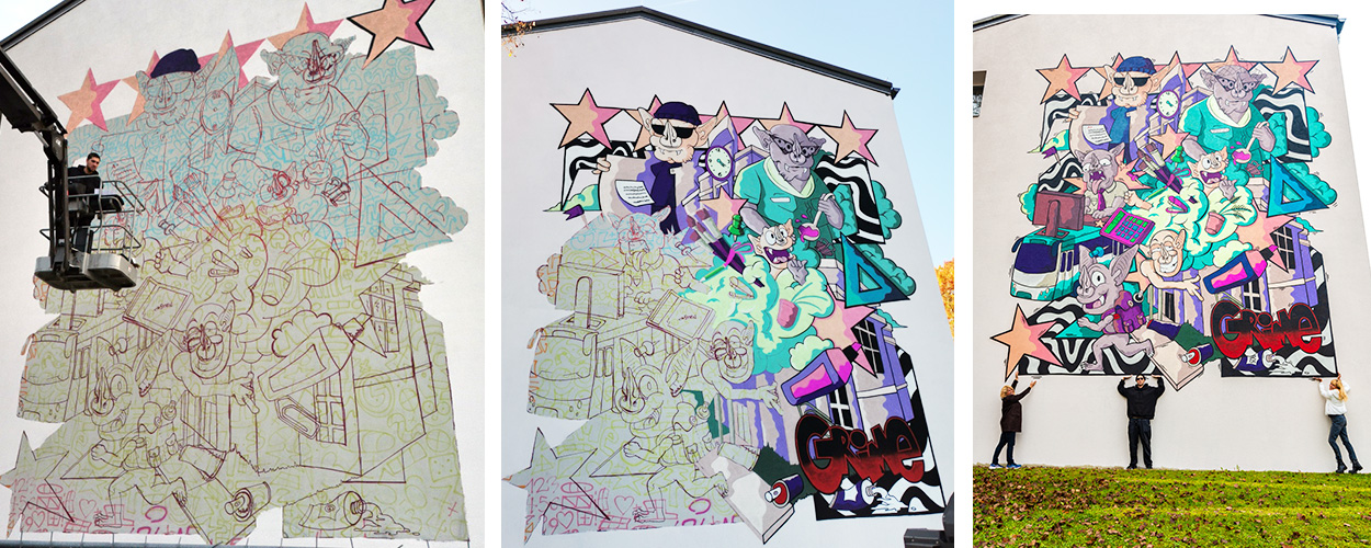 Streetart MS Völkendorf