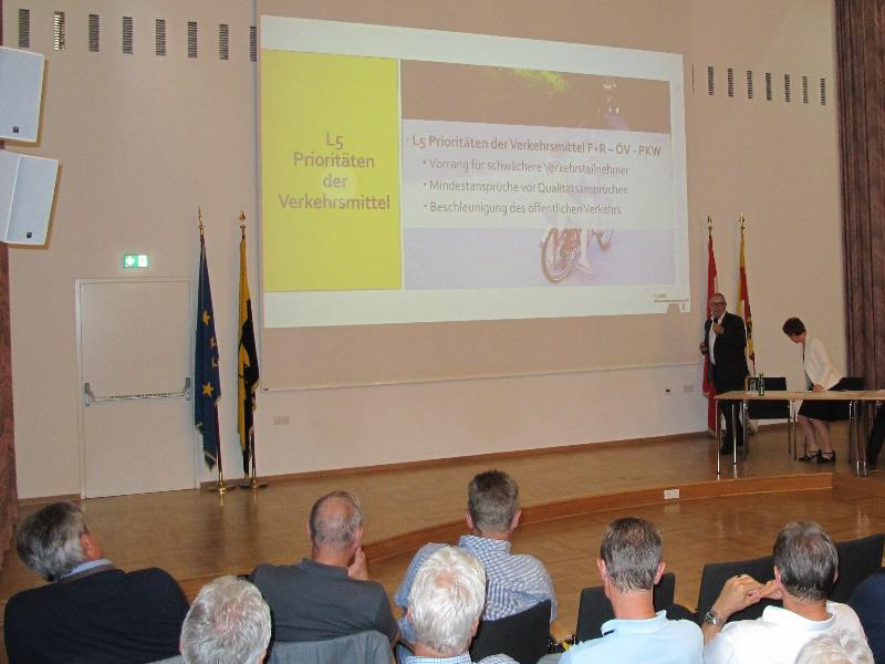 Präsentation des Mobilitätskonzeptes