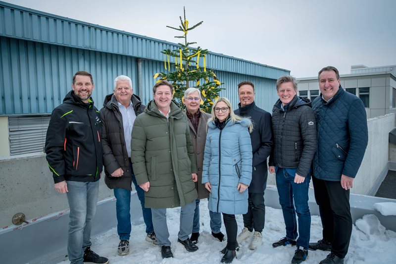 Gleichenfeier zweite Eishalle 