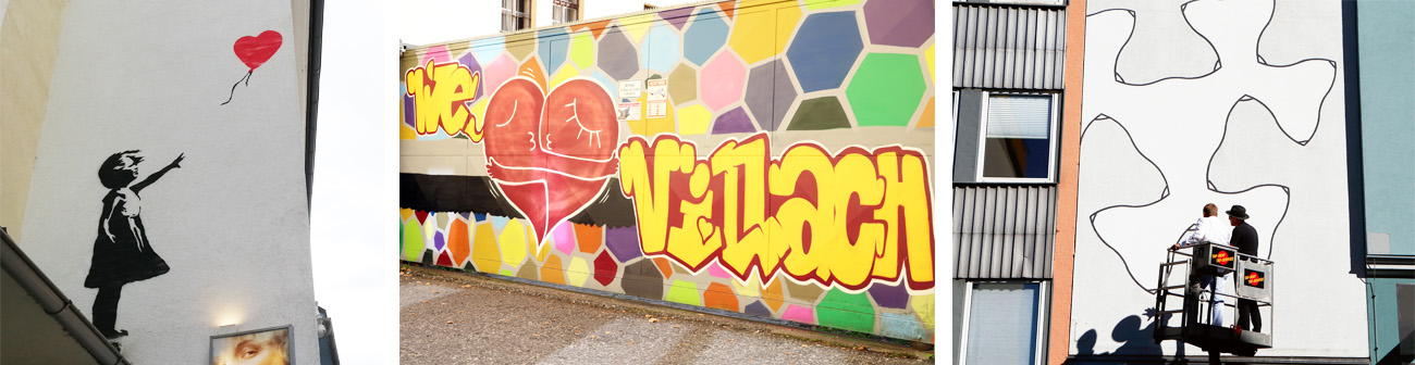 Streetart weitere Standorte