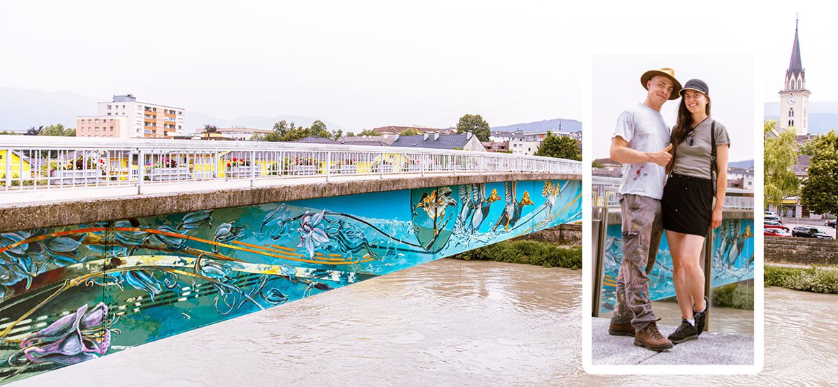 Streetart CCV-Brücke