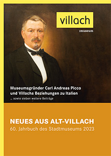 Cover des 60. Jahrbuchs des Villacher Stadtmuseums