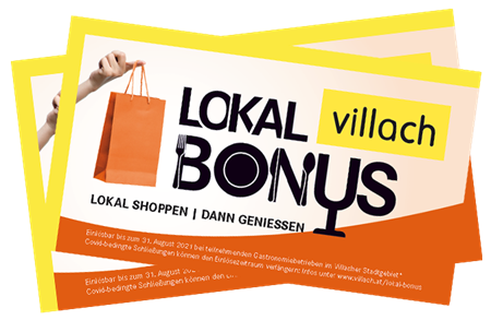 Villacher LOKAL BONUS Gutscheine
