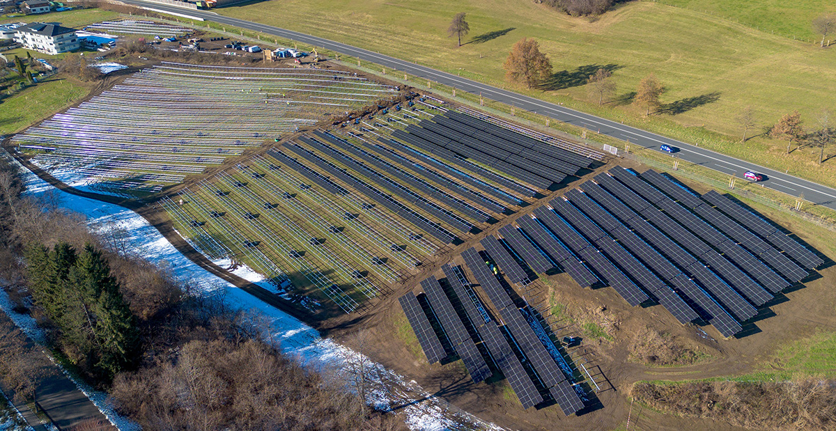 Villachs erste Freiflächen-PV-Anlage wird in Zauchen errichtet