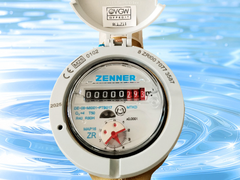 Bitte Wasserzählerstand melden!