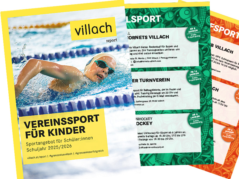 Vereinssport-Broschüre für Kids & Jugendliche 
