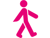 Worauf Fußgänger im gemeinsamen Straßenverkehr besonders achten müssen.