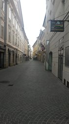 Spaziergang am Ostersonntag in der Klagenfurter Innenstadt