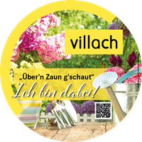 Sticker: Über'n Zaun g'schaut