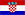Flagge Kroatisch